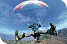 Hang glinder and paragliding